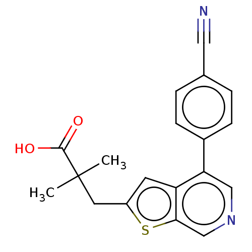 Chemical structure of BindingDB Monomer ID 290489