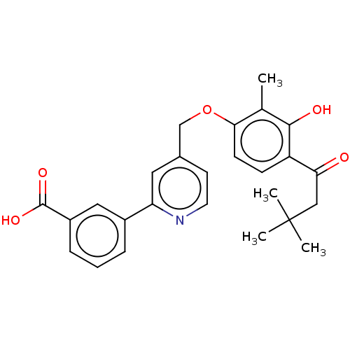 Chemical structure of BindingDB Monomer ID 290568