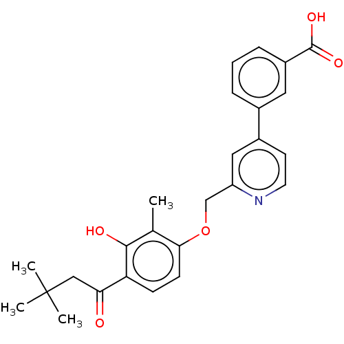 Chemical structure of BindingDB Monomer ID 290572