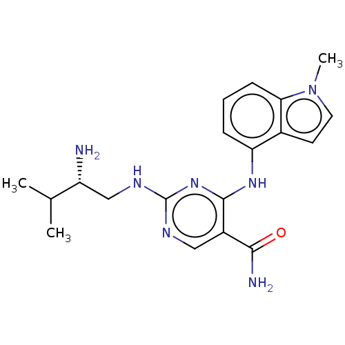 Chemical structure of BindingDB Monomer ID 290996