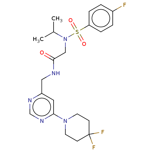 Chemical structure of BindingDB Monomer ID 291166