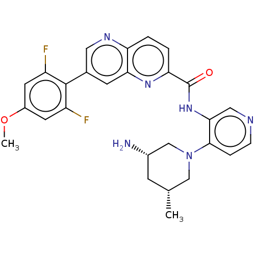 Chemical structure of BindingDB Monomer ID 291182
