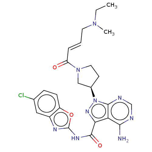 Chemical structure of BindingDB Monomer ID 291302