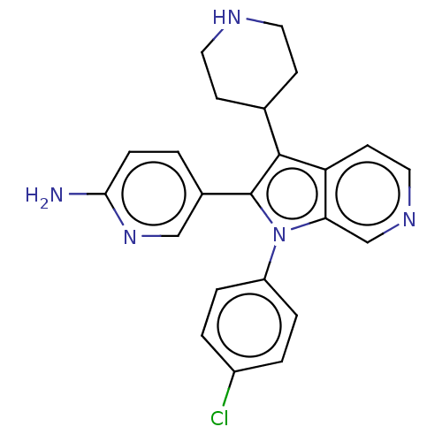 Chemical structure of BindingDB Monomer ID 291384
