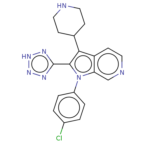 Chemical structure of BindingDB Monomer ID 291387