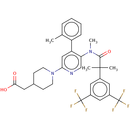 Chemical structure of BindingDB Monomer ID 292007
