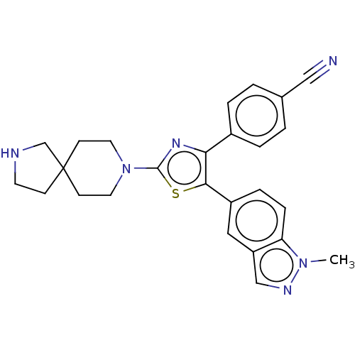 Chemical structure of BindingDB Monomer ID 292070