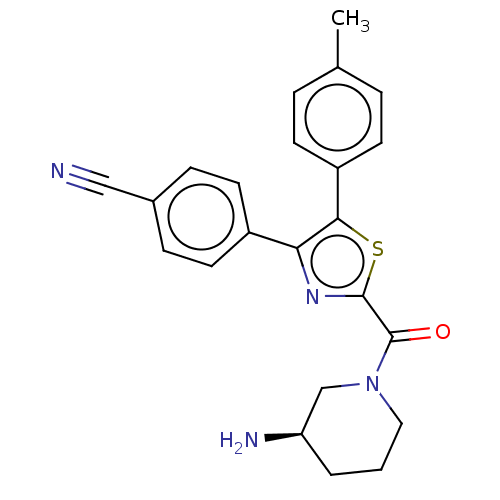 Chemical structure of BindingDB Monomer ID 292084