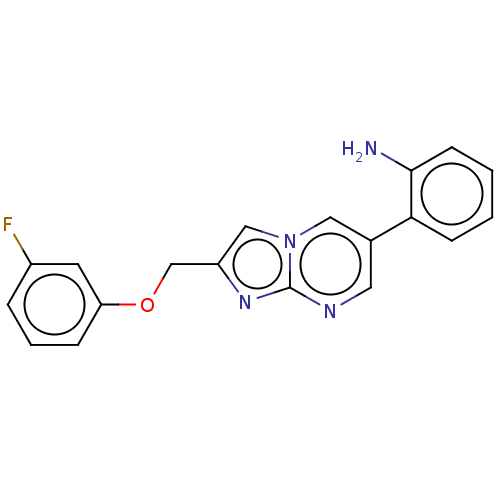 Chemical structure of BindingDB Monomer ID 292189
