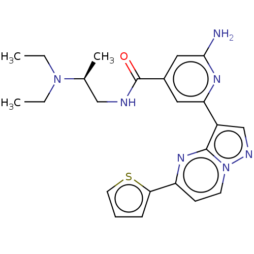 Chemical structure of BindingDB Monomer ID 292446