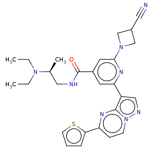 Chemical structure of BindingDB Monomer ID 292486