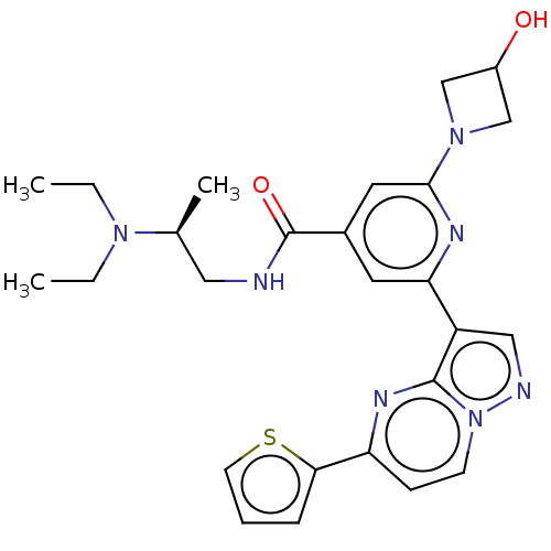 Chemical structure of BindingDB Monomer ID 292489