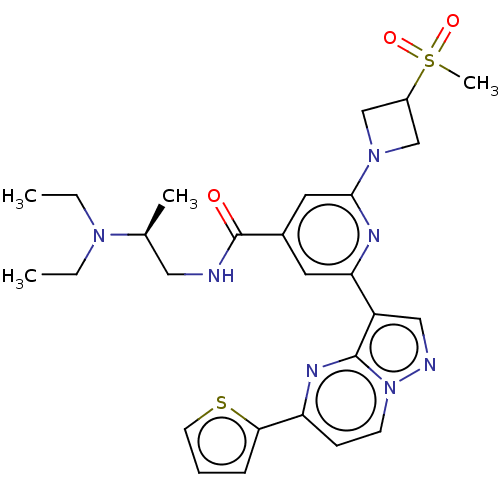 Chemical structure of BindingDB Monomer ID 292493