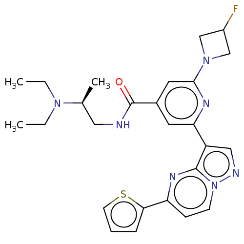 Chemical structure of BindingDB Monomer ID 292497