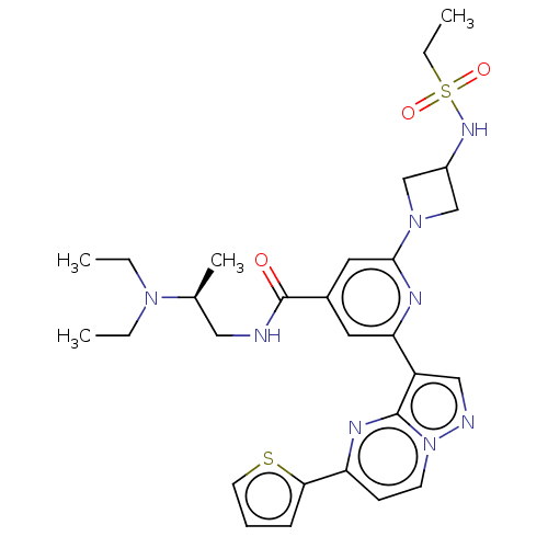 Chemical structure of BindingDB Monomer ID 292526