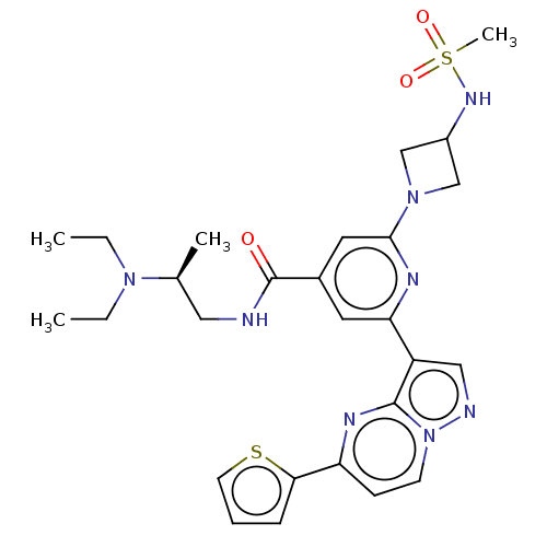 Chemical structure of BindingDB Monomer ID 292541