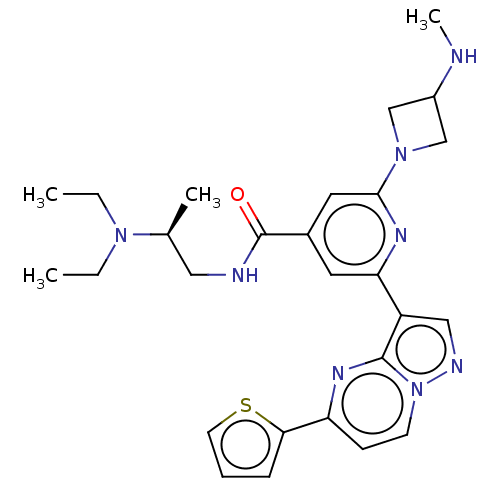 Chemical structure of BindingDB Monomer ID 292549