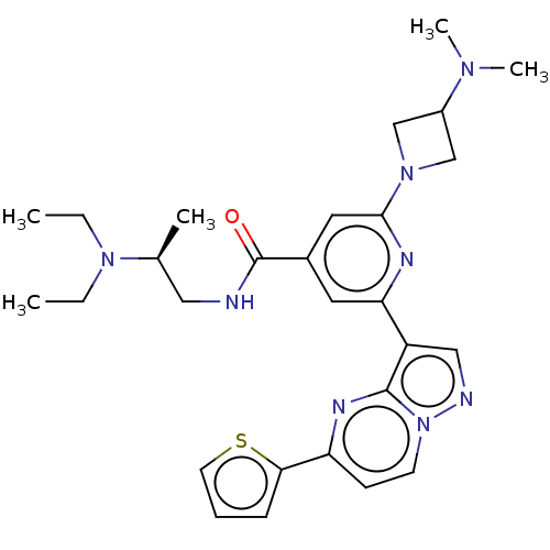 Chemical structure of BindingDB Monomer ID 292550