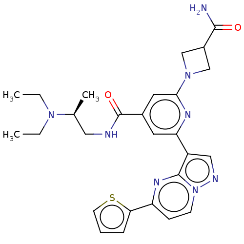 Chemical structure of BindingDB Monomer ID 292552