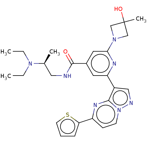 Chemical structure of BindingDB Monomer ID 292570