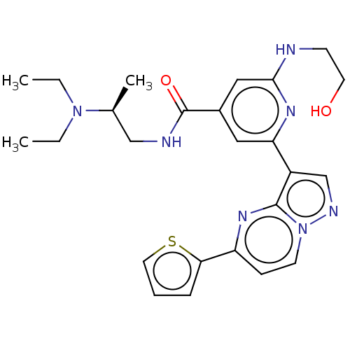 Chemical structure of BindingDB Monomer ID 292573