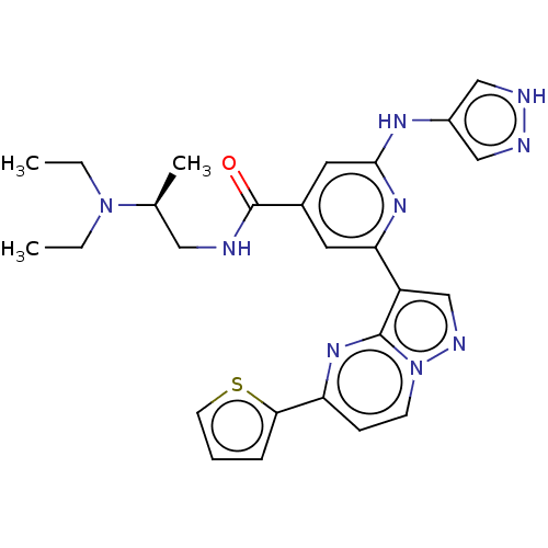 Chemical structure of BindingDB Monomer ID 292575