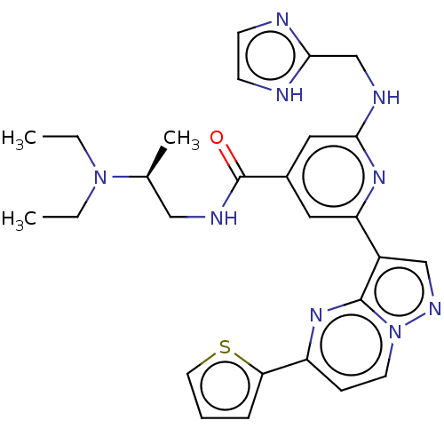 Chemical structure of BindingDB Monomer ID 292581