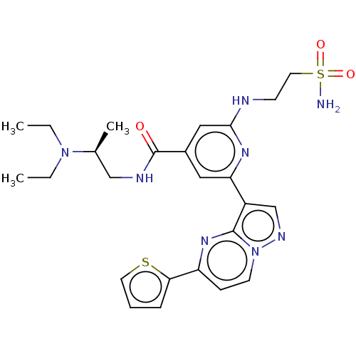 Chemical structure of BindingDB Monomer ID 292586