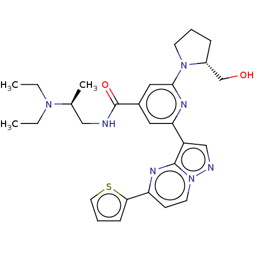 Chemical structure of BindingDB Monomer ID 292616