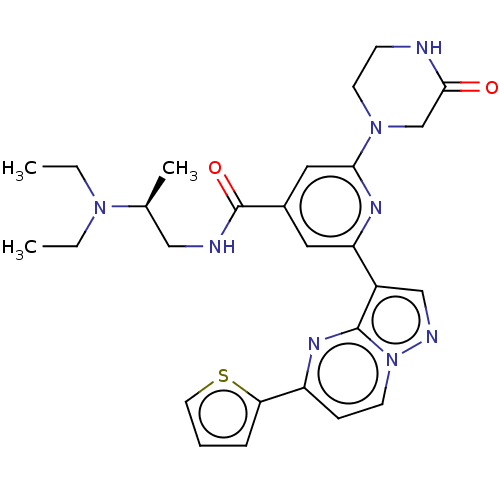 Chemical structure of BindingDB Monomer ID 292658