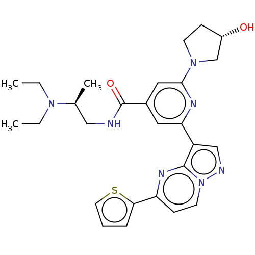 Chemical structure of BindingDB Monomer ID 292659