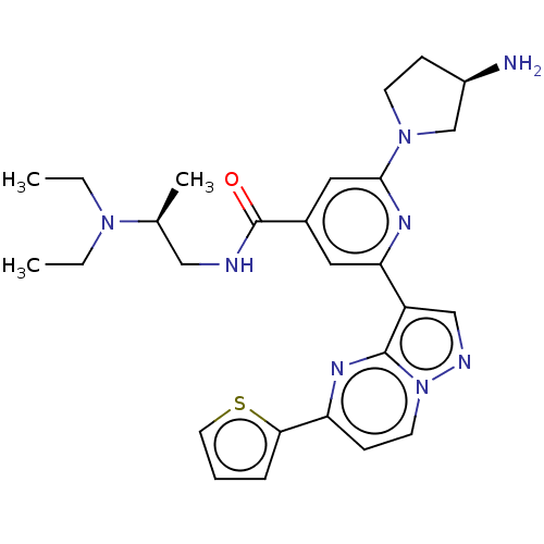 Chemical structure of BindingDB Monomer ID 292662