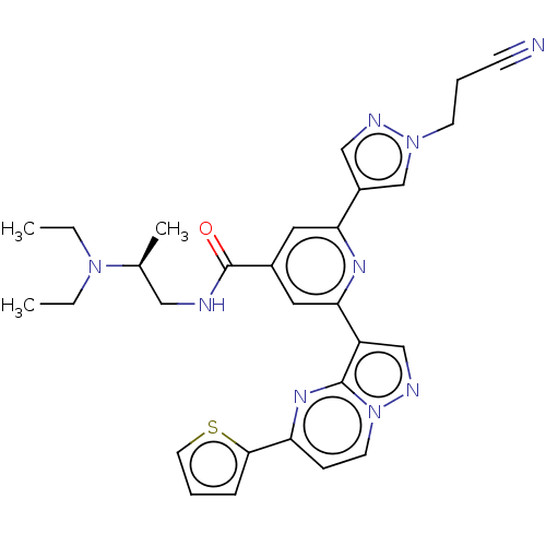 Chemical structure of BindingDB Monomer ID 292685
