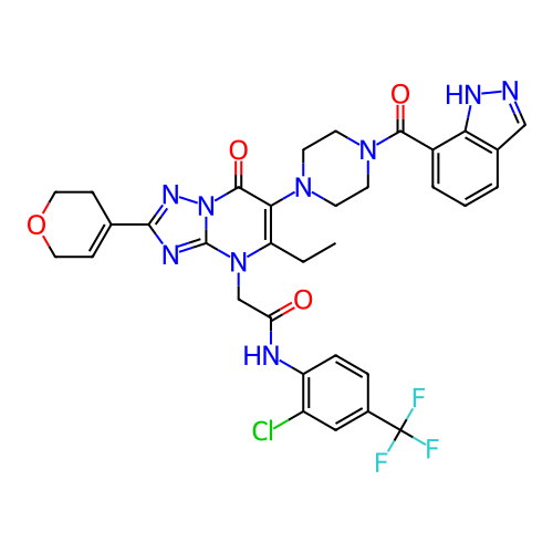 Chemical structure of BindingDB Monomer ID 293131