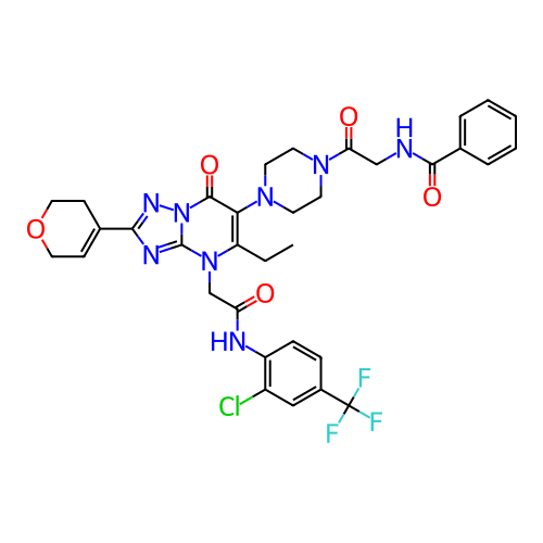 Chemical structure of BindingDB Monomer ID 293134