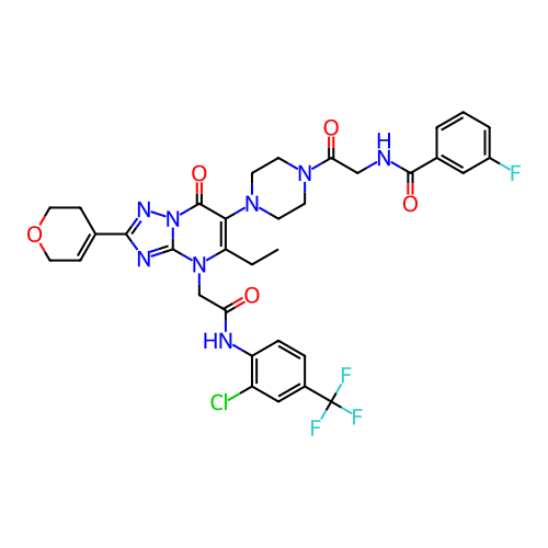 Chemical structure of BindingDB Monomer ID 293140
