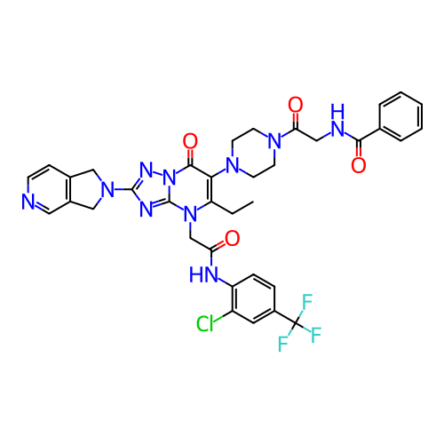 Chemical structure of BindingDB Monomer ID 293257