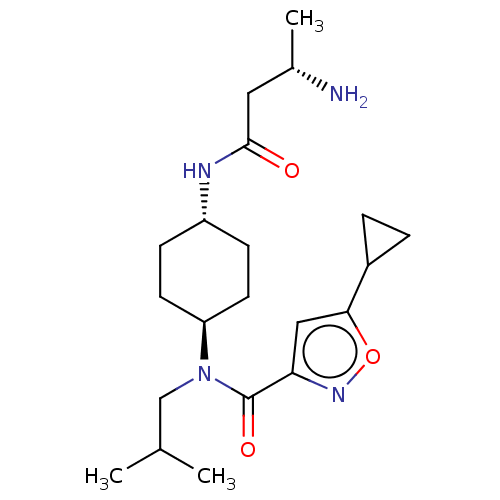 Chemical structure of BindingDB Monomer ID 293384