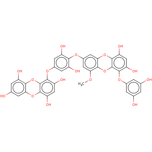 Chemical structure of BindingDB Monomer ID 293401