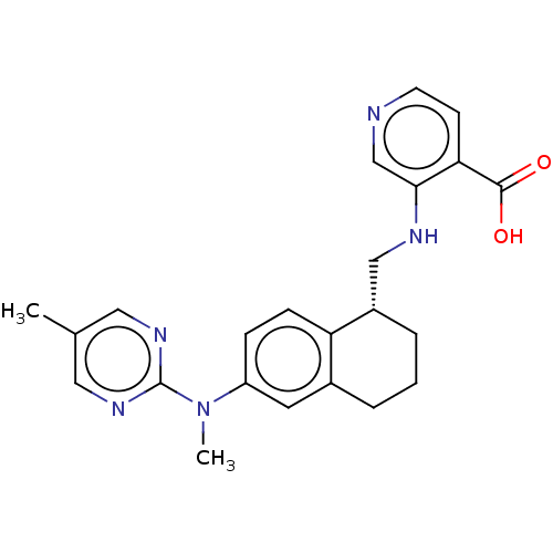 Chemical structure of BindingDB Monomer ID 293814