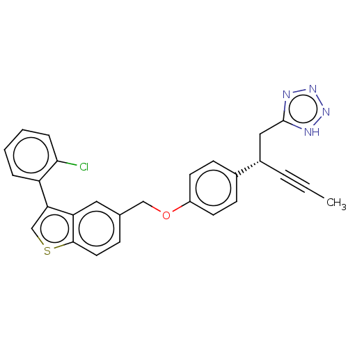 Chemical structure of BindingDB Monomer ID 294000