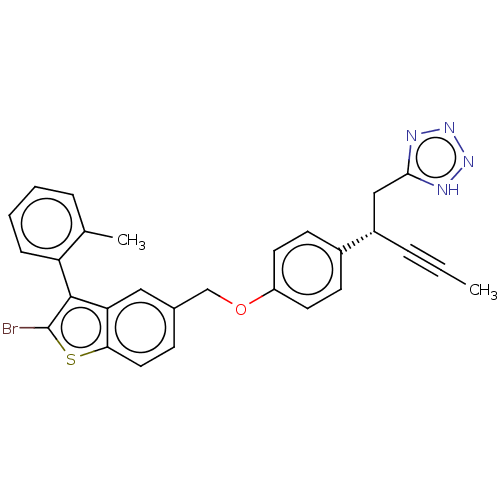 Chemical structure of BindingDB Monomer ID 294002