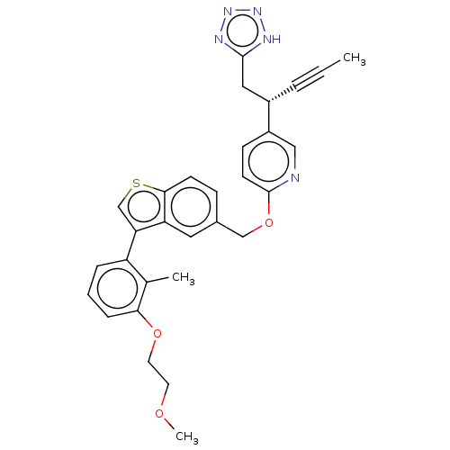 Chemical structure of BindingDB Monomer ID 294010