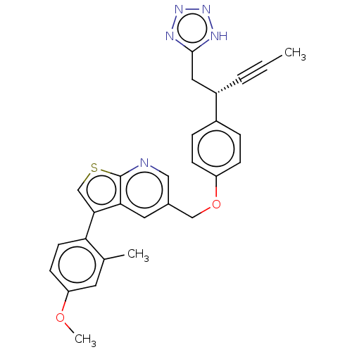 Chemical structure of BindingDB Monomer ID 294018