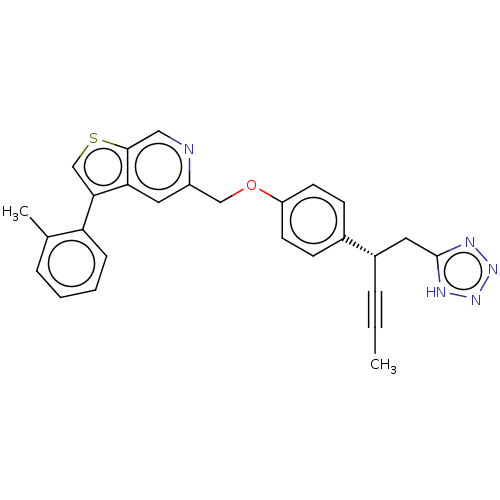 Chemical structure of BindingDB Monomer ID 294019