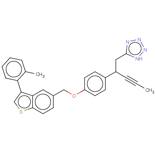 Chemical structure of BindingDB Monomer ID 294029