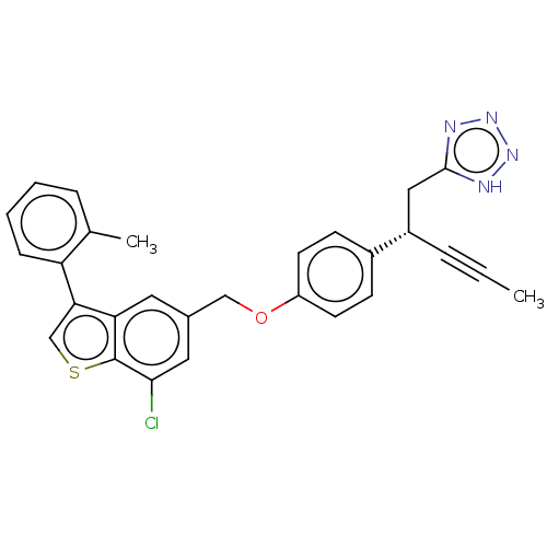 Chemical structure of BindingDB Monomer ID 294035
