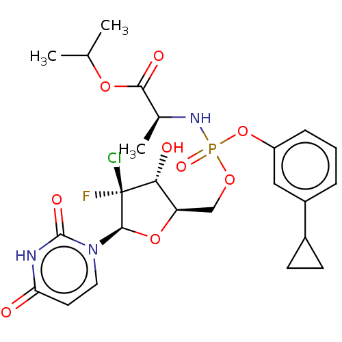 Chemical structure of BindingDB Monomer ID 294054