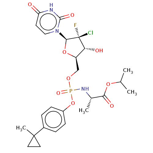 Chemical structure of BindingDB Monomer ID 294059