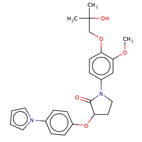 Chemical structure of BindingDB Monomer ID 294135